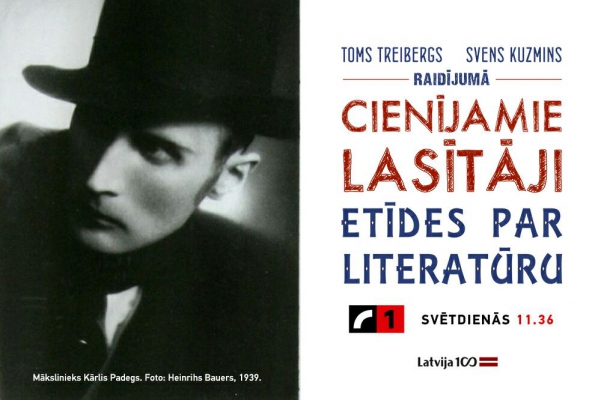 Cienījamie lasītāji. Jānis Kalnačs "Variācijas par Kārļa Padega tēmu"